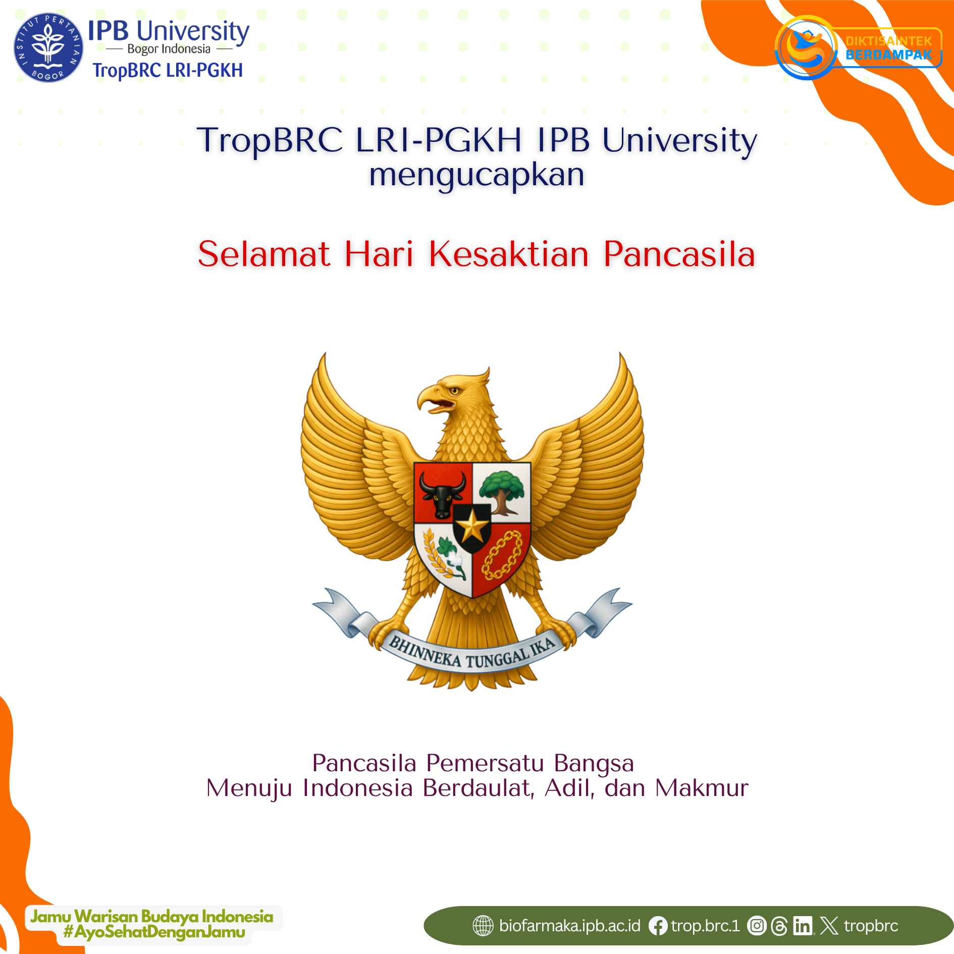 Pancasila Sanctity Day 2026 Commemoration