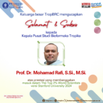 Congratulation Prof. Dr. Mohamad Rafi, S.Si., M.Si.