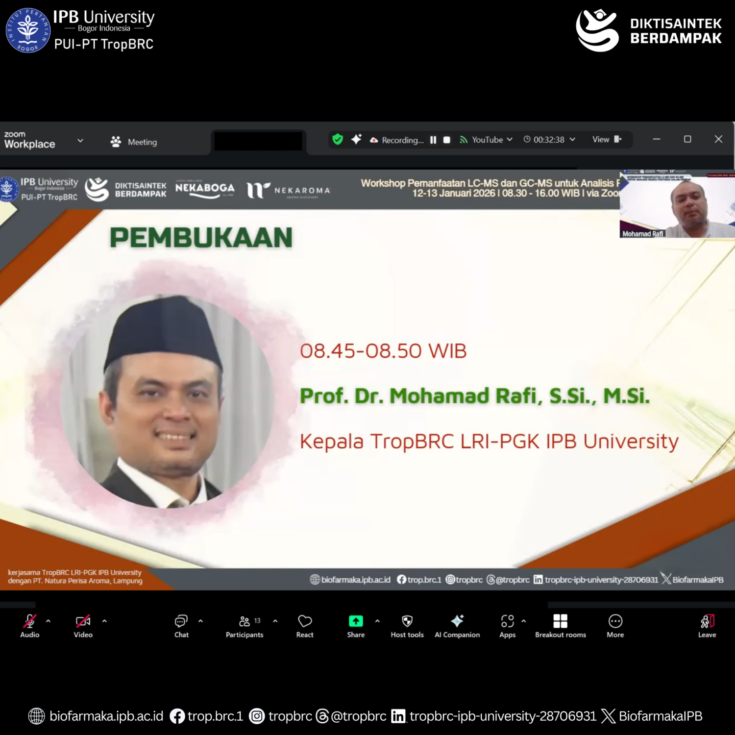 TropBRC Strengthens Spice Safety and Quality through LC-MS and GC-MS Residue Analysis Workshop