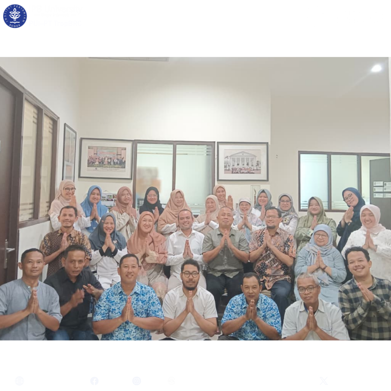 TropBRC Halal Bihalal Strengthens Post-Ramadan Togetherness