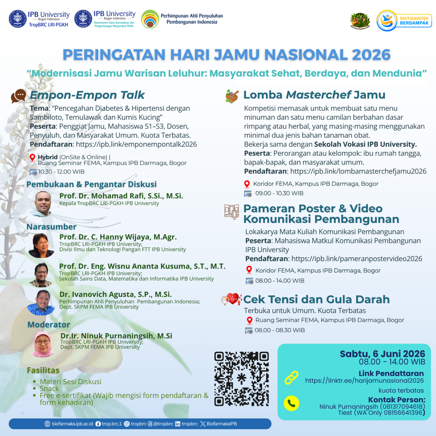 Info: Commemoration of National Jamu Day 2026
