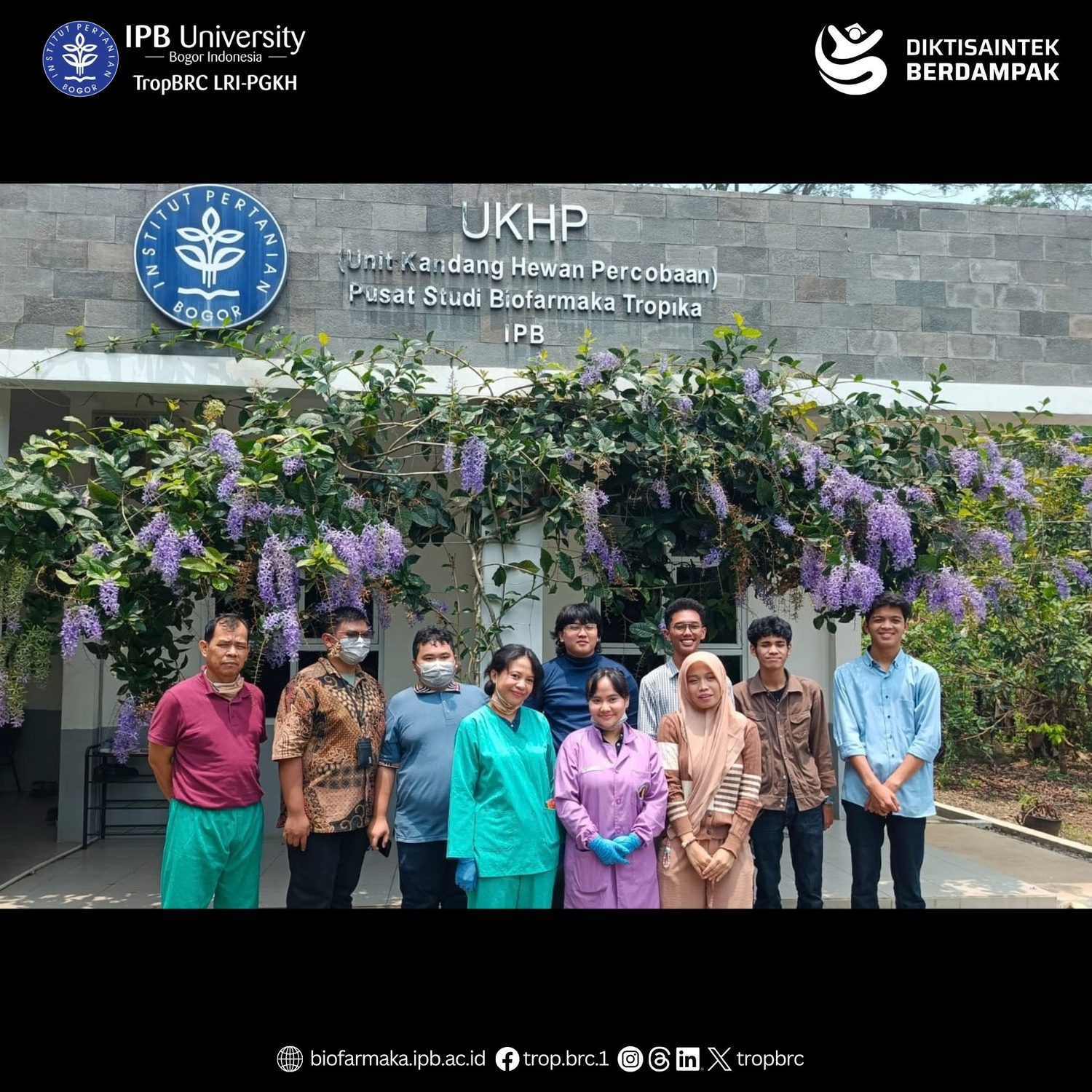 LabTropBRC Interns Visit UKHP